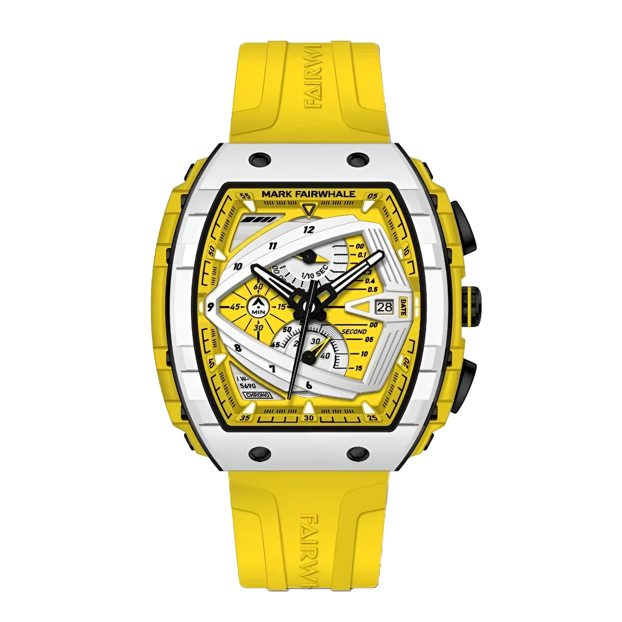 Mark Fairwhale ADRIAN Golden Radiance – Gold-tone dial men&