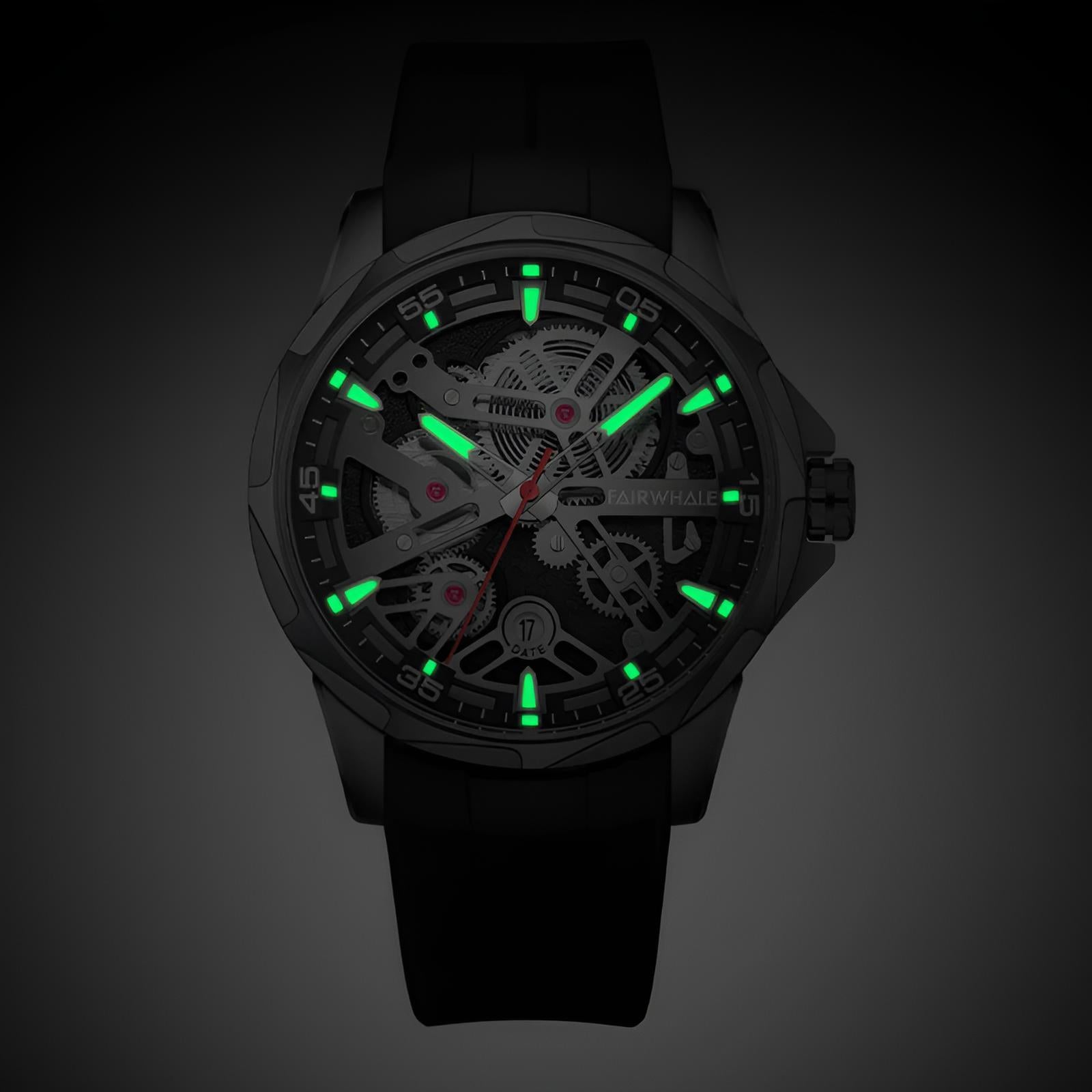 Mark Fairwhale IRIDIA Obsidian Slate – Black dial automatic men&