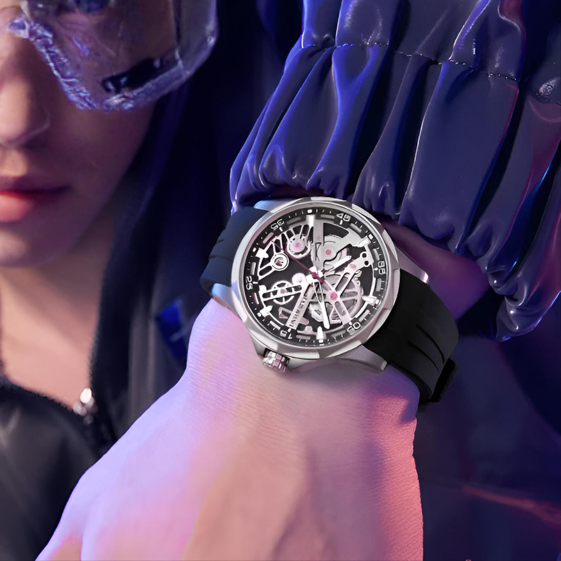 Mark Fairwhale IRIDIA Obsidian Slate – Black dial automatic men&