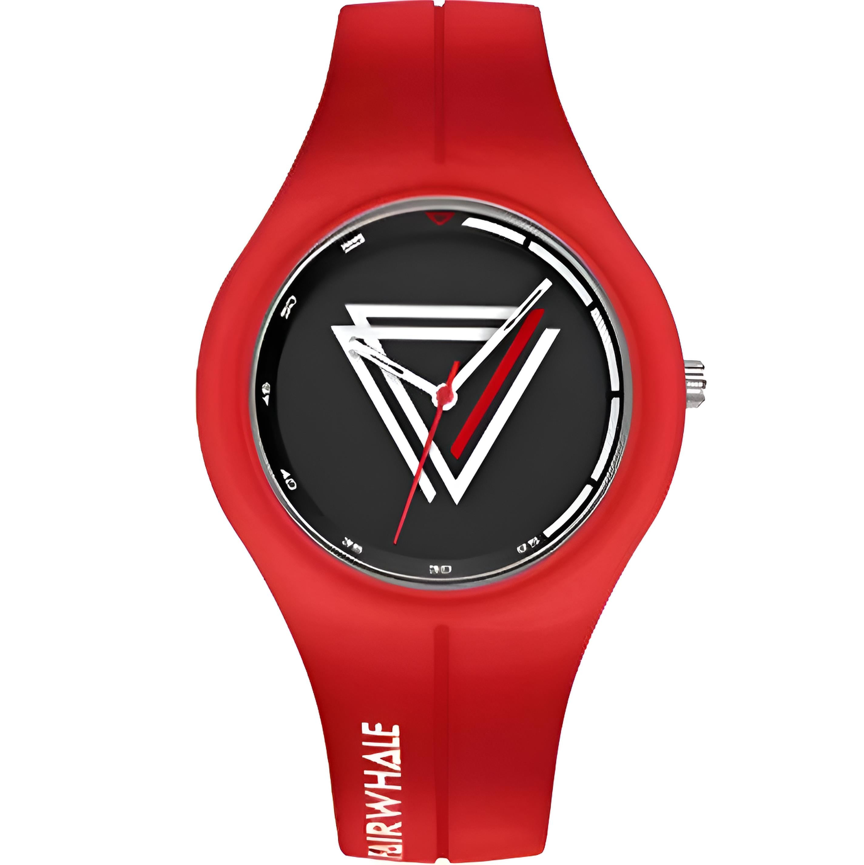 Mark Fairwhale NOVIA Crimson Pulse – Bold red strap watch with modern dial, ideal for expressive young professionals