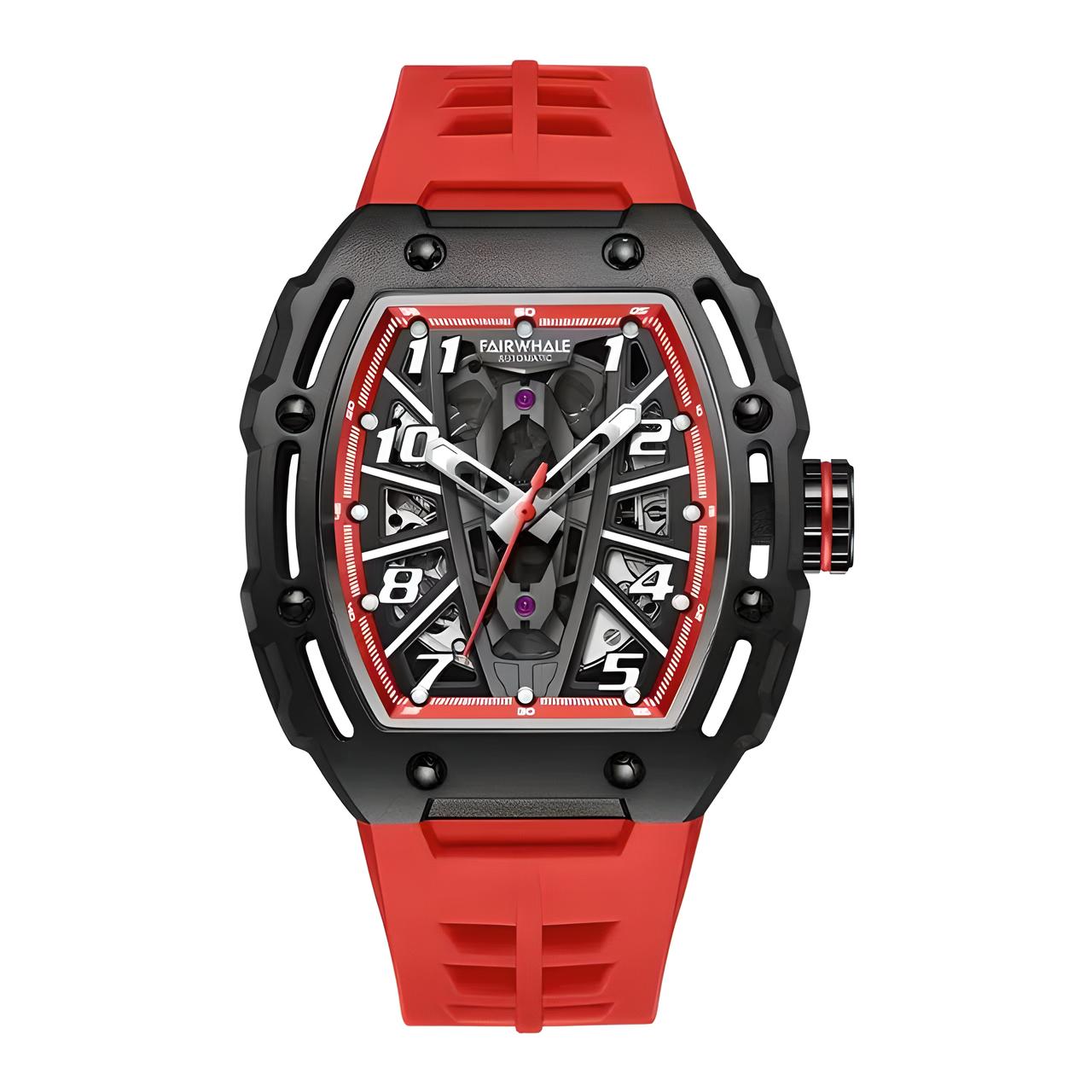 Mark Fairwhale FW-6640 SISTOR | Men’s Skeleton Tourbillon Manual-Wind Watch