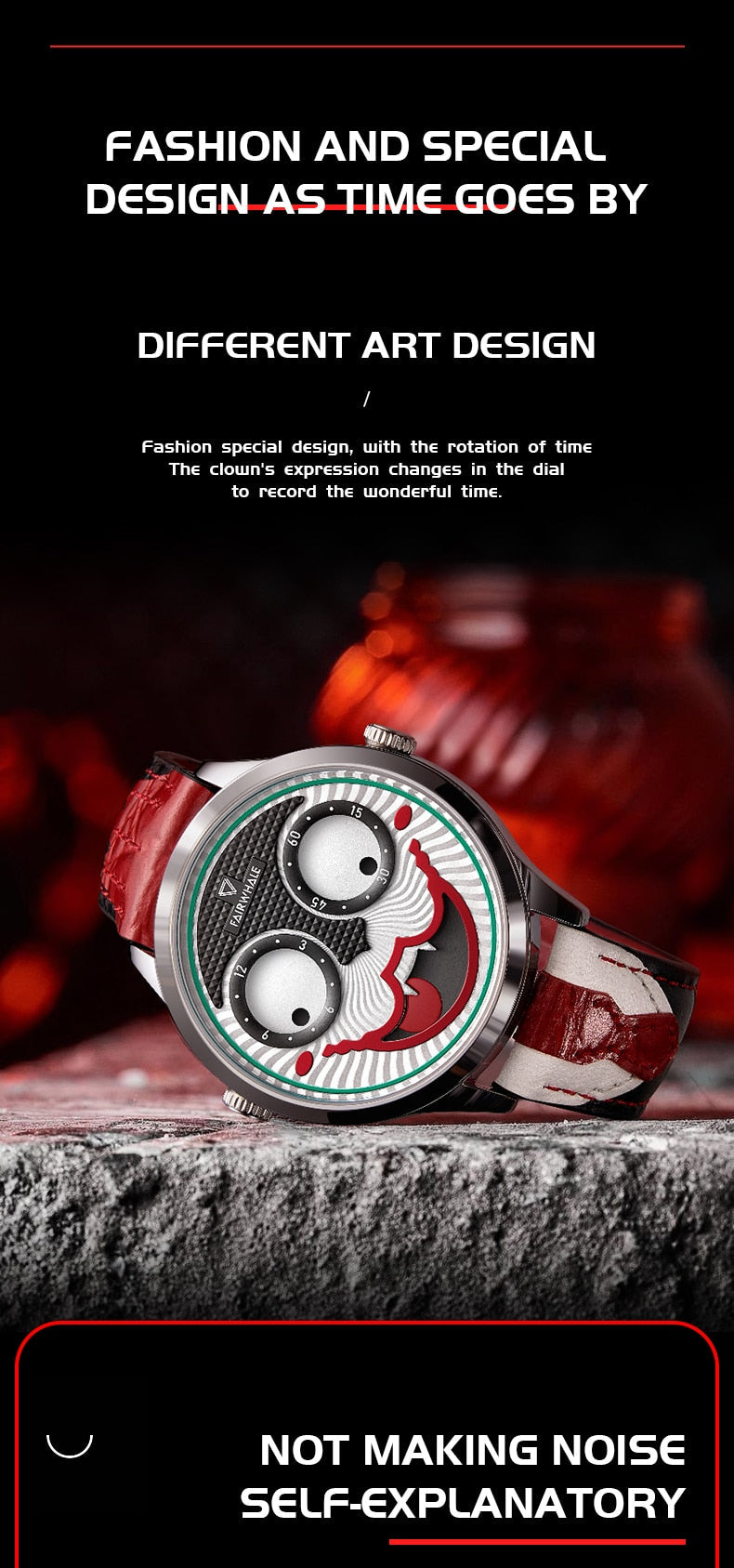 Mark Fairwhale Joker Watch