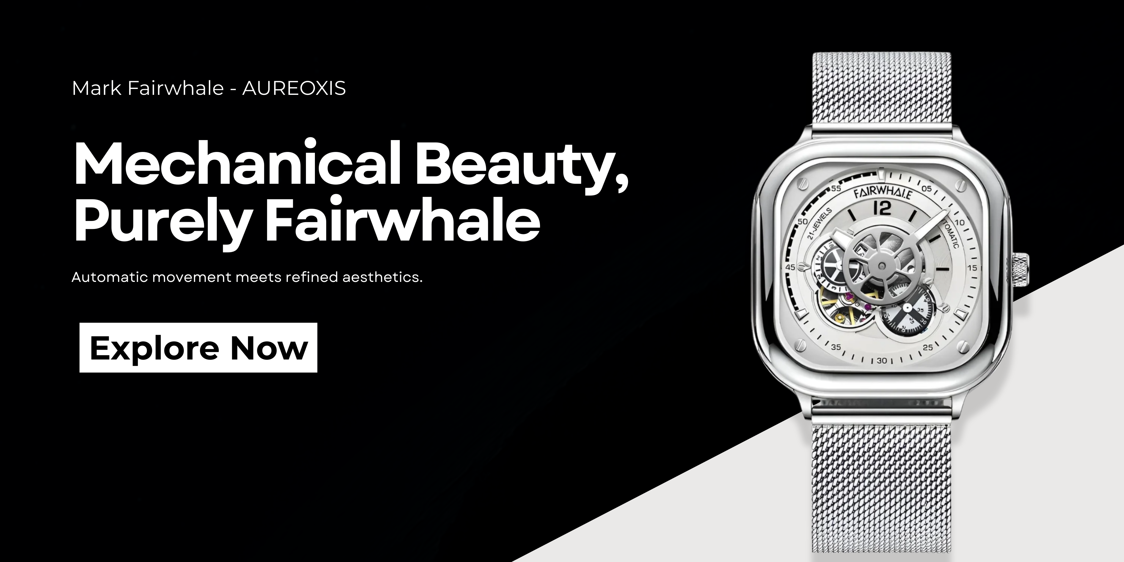 Montres FAIRWHALE au design minimaliste pour homme et femme – look épuré et moderne, collection Minimalist Watches