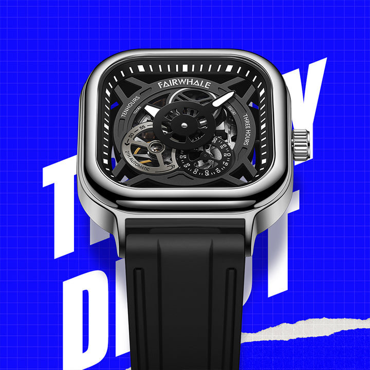 Automatic square skeleton men&