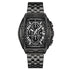 Black stainless steel Mark Fairwhale 5080 TONIXORA chronograph watch with multi-subdial display