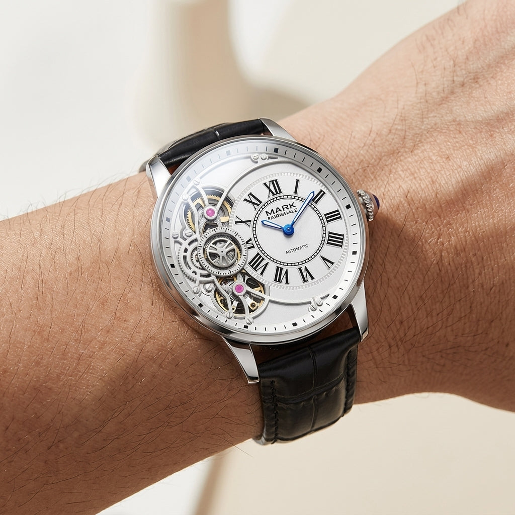 Mark Fairwhale FW-6031 Watch | Stylish Leather Watch