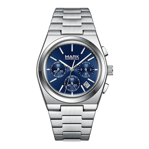 Elegant men’s wristwatch with calendar – Mark Fairwhale CORDAX 5170