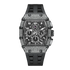 Fairwhale FW-5069 Chronog - White strap, diamond bezel, detailed subdials