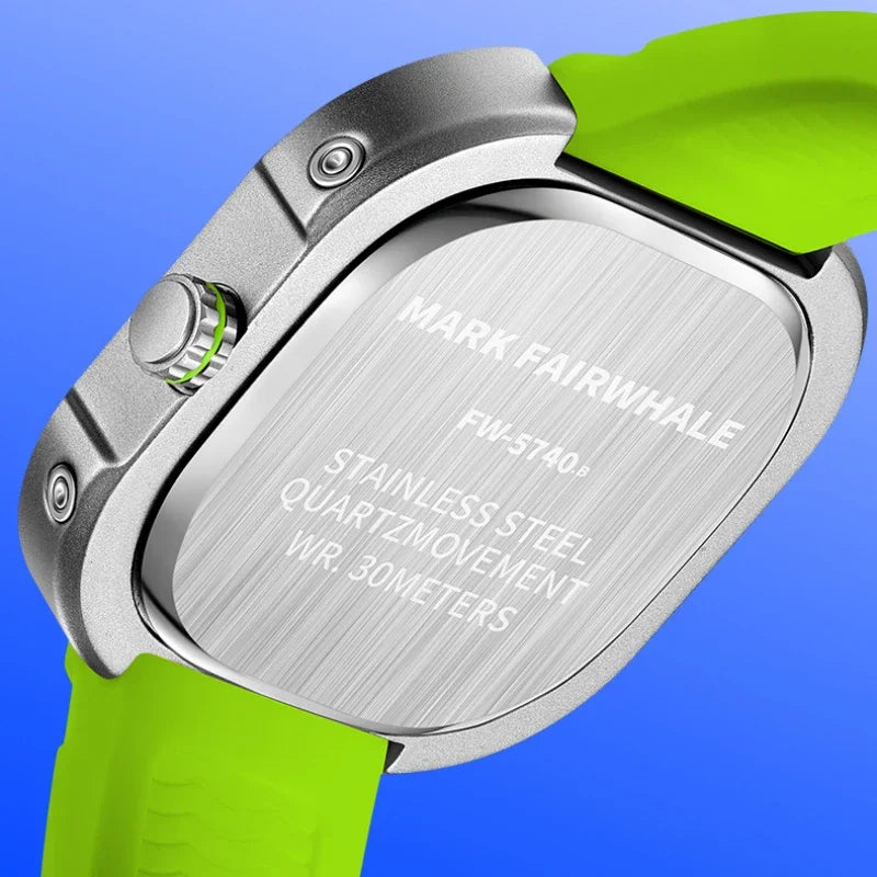 Mark Fairwhale 5740 SQUARIX – Men's Square Quartz Chronograph