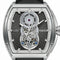 Luxury watch with intricate design and visible brand name on a white background