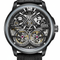 Luxury watch with intricate design and visible brand name on a white .background