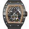 Luxury watch with intricate design and visible brand name on a white background