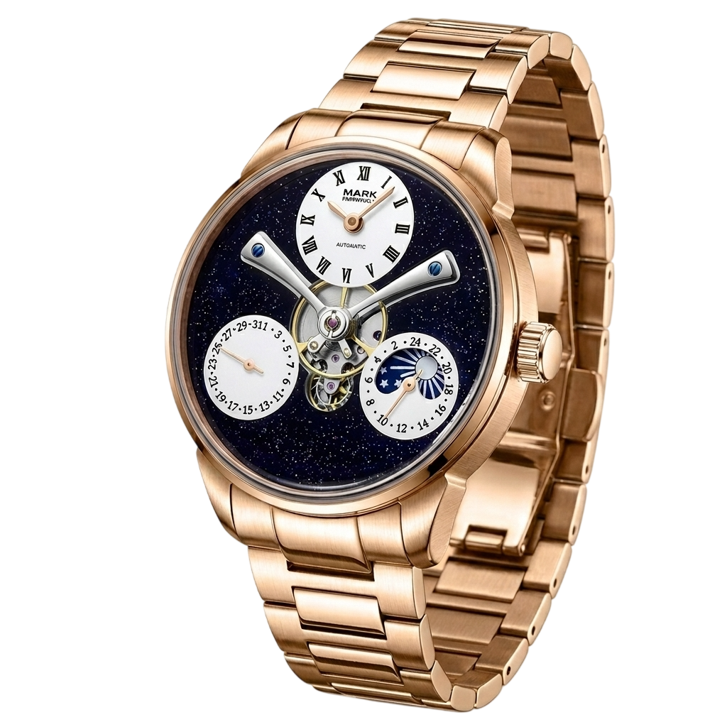 Rose Gold Automatic Elegance