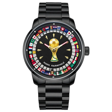 Mark Fairwhale FW-5087B WorldCup Watch match-day watch close-up