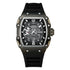 MARK FAIRWHALE AEROCYTE FW-6810 Men’s Automatic Skeleton Watch – transparent case angled view
