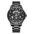 Mark Fairwhale FW 6027 skeleton automatic watch with black mechanical watch with detailed design on a white background