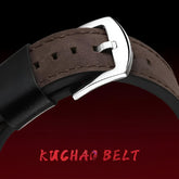 Mark Fairwhale TECTRON Terra Frame – Brown leather strap men&