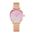 Mark Fairwhale 3310 LUNAE Blush Petal women’s minimalist watch with soft pink dial and ultra thin Milanese strap