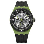Mark Fairwhale FW-5050 AE - Green and black sporty watch