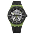 Mark Fairwhale FW-5050 AE - Green and black sporty watch