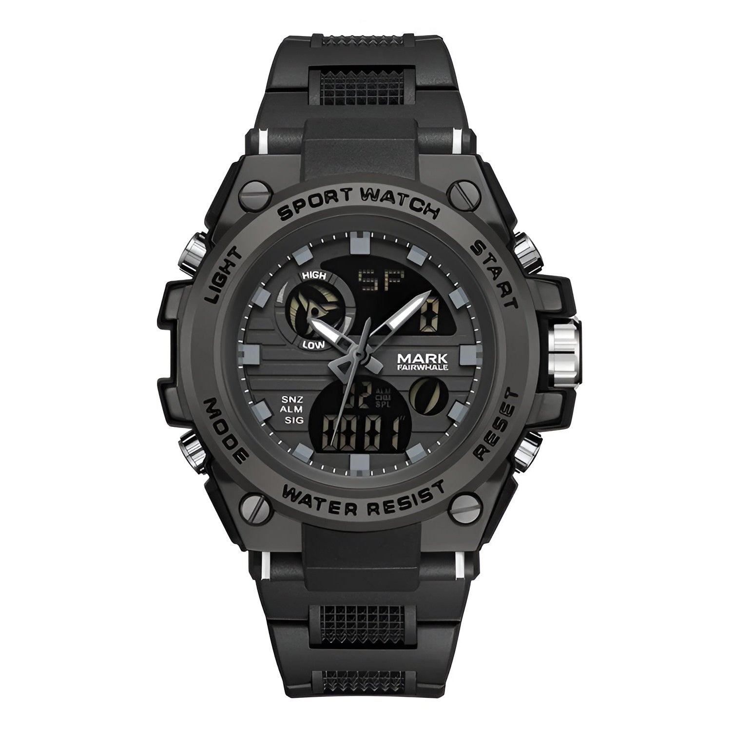 Mark Fairwhale 5100 NEXTRON black edition men’s waterproof multifunction watch