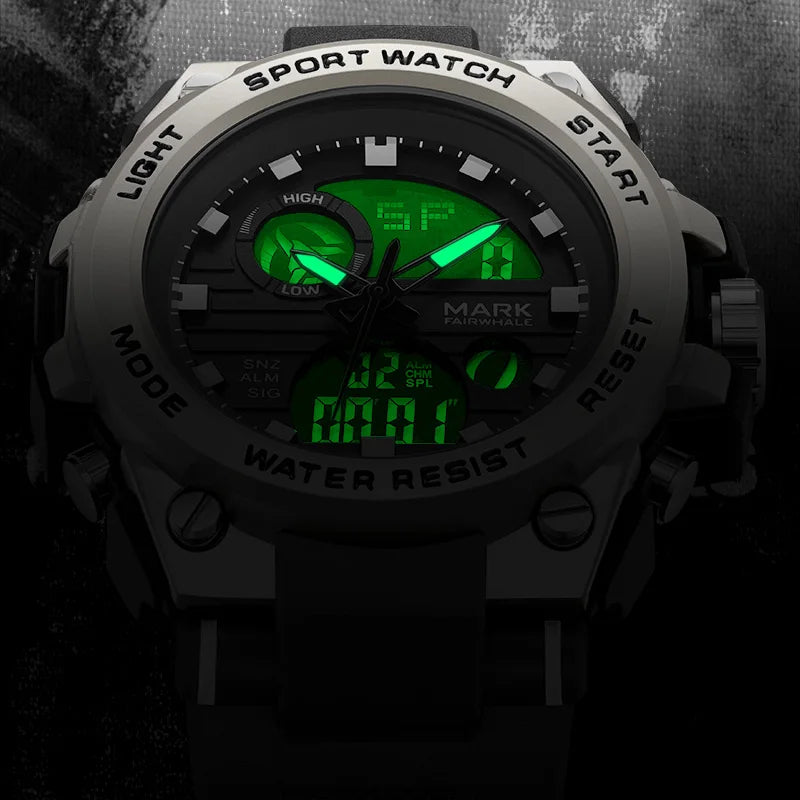 Mark Fairwhale 5100 NEXTRON luminous dial glowing in the dark