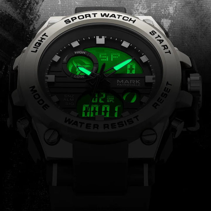 Mark Fairwhale 5100 NEXTRON luminous dial glowing in the dark