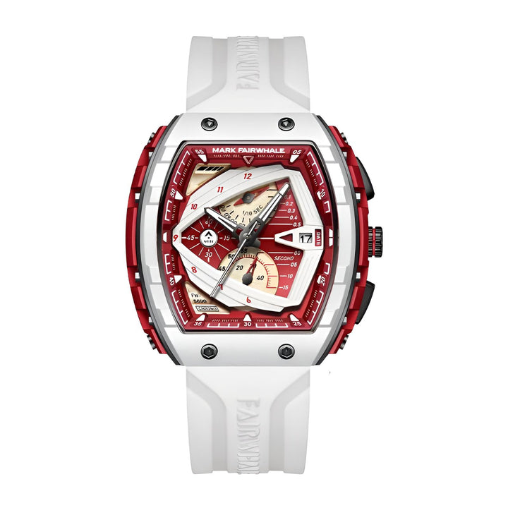 Discover the Mark Fairwhale 5690 Velocity, a luxury men’s quartz chronograph sports watch with waterproof design