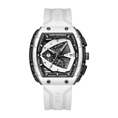 Discover the Mark Fairwhale 5690 Velocity, a luxury men’s quartz chronograph sports watch with waterproof design