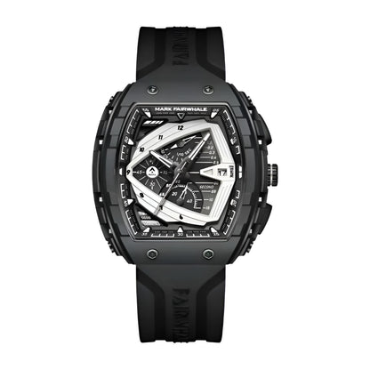 Discover the Mark Fairwhale 5690 Velocity, a luxury men’s quartz chronograph sports watch with waterproof design