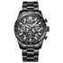 Mark Fairwhale 5880 NOCTUM men’s black chronograph watch with sapphire crystal and stainless steel strap