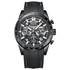 Mark Fairwhale 5880 NOCTUM men’s black chronograph watch with silicone sport strap and sapphire crystal