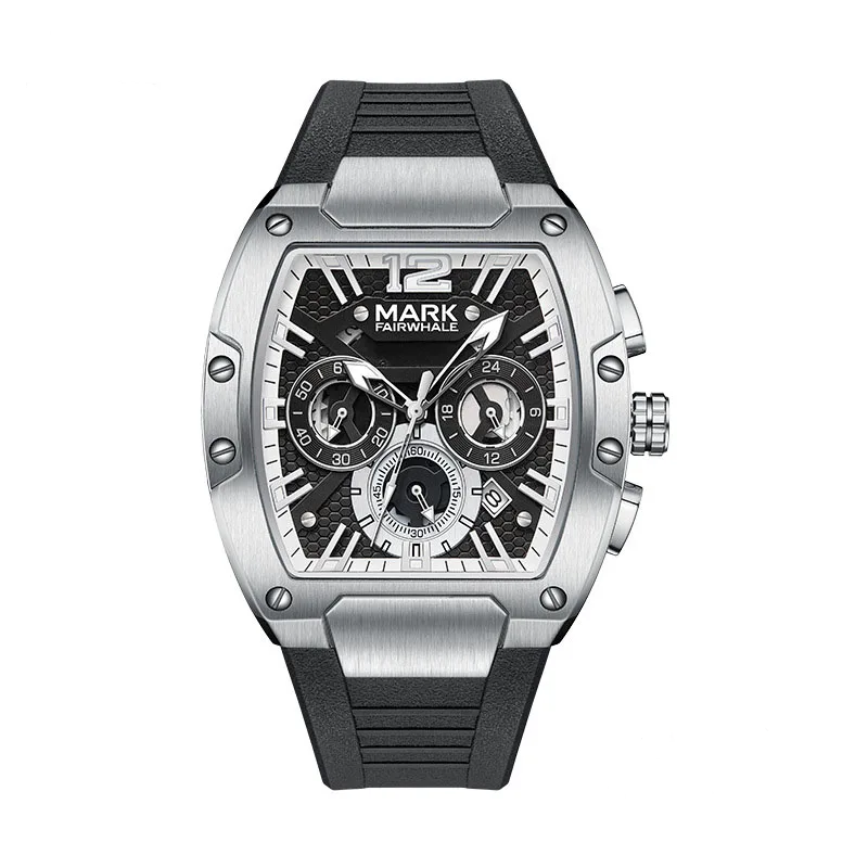 Mark Fairwhale 5950 TONIXOR Tonneau Chronograph Watch front view.