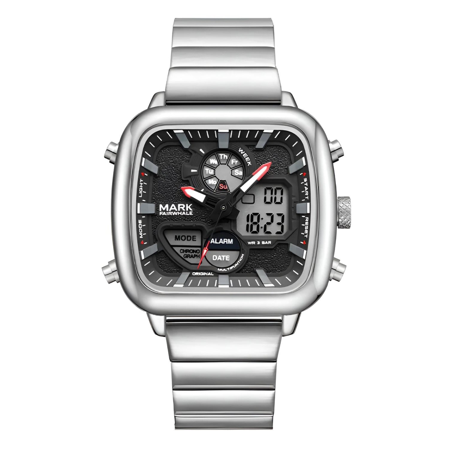 Mark Fairwhale ALTRIX Platinum Steel – Silver-tone men&