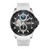 Mark Fairwhale ASTRIONIX Lunar Slate – Gunmetal gray automatic watch for men with luminous dial, stainless steel case & sport silicone band