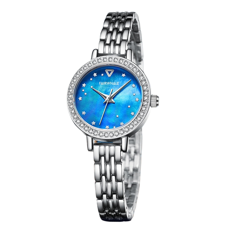 Cosmic Elegance in Blue