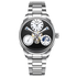Mark Fairwhale FW-6038 Au - Silver watch, front view, detailed dial, tourbillon