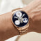 Mark Fairwhale FW-6038 Au - luxury men's gold chronograph