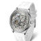 Mark Fairwhale FW-6042 Sk - Side profile, crown detail, polished bezel