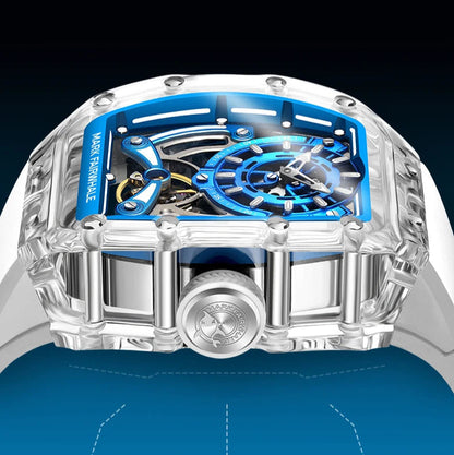 Mark Fairwhale FW-6770 Luminova - Men Automatic Skeleton  Watch