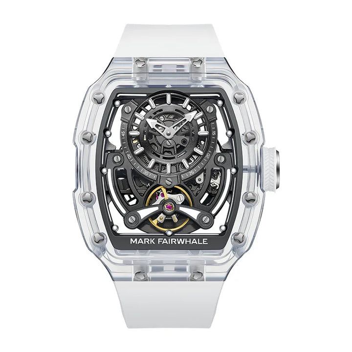 Mark Fairwhale FW-6770 Mechanical Skeleton Watch – Front Studio Shot