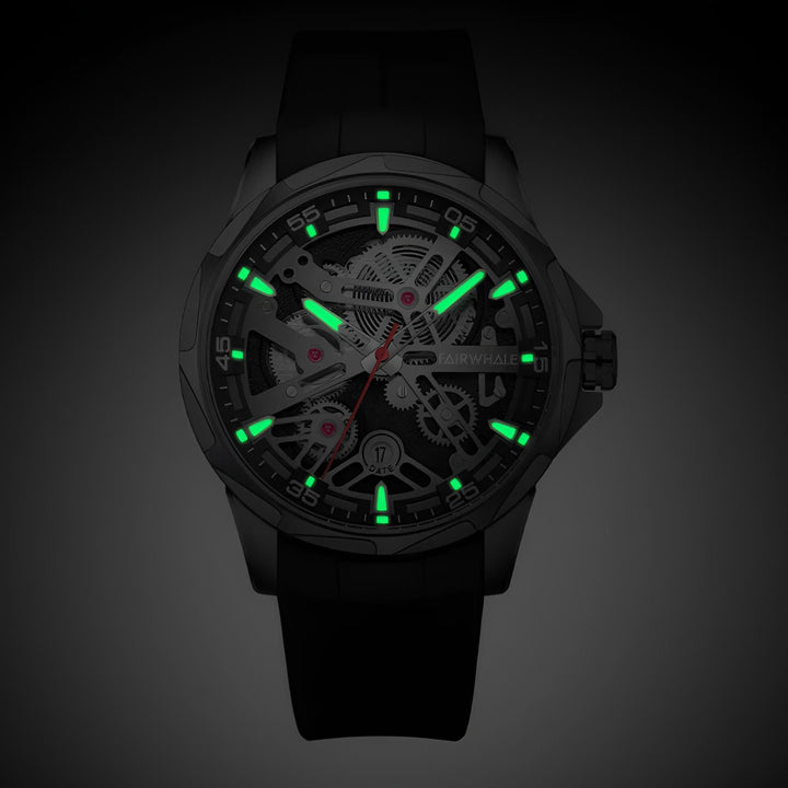 Mark Fairwhale IRIDIA Obsidian Slate – Black dial automatic men&