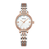 Mark Fairwhale LUMORA 3250 two-tone stainless steel women’s quartz watch with white mother-of-pearl dial