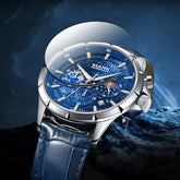 Mark Fairwhale LUNARIS Celestial Sapphire – Deep blue dial men&