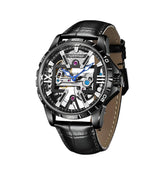Mark Fairwhale NORIVEXA Dual Earth – Two-tone luxury watch with earth-tone accents, automatic movement and scratch-resistant glass