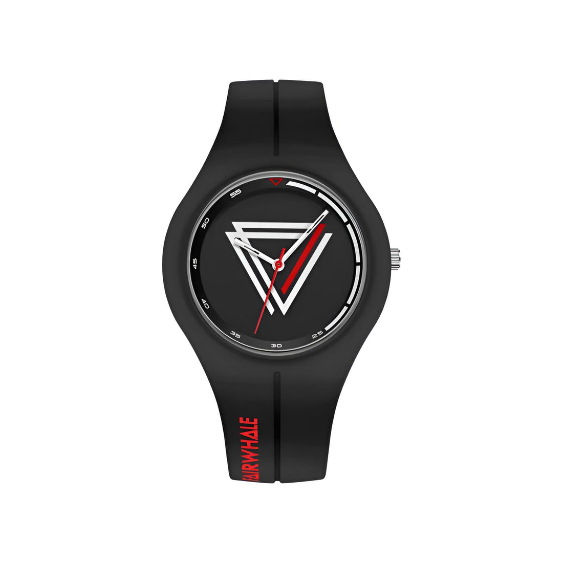 Mark Fairwhale NOVIA Onyx Loop – Black minimalist quartz watch for women with waterproof strap and pointer dial