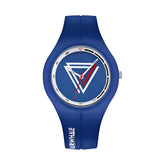 Mark Fairwhale NOVIA Sky Flux – Sky blue strap quartz watch for women, vibrant & waterproof for active days