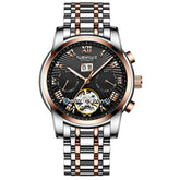 Mark Fairwhale ORIENTIS Terra Core – Earth brown automatic watch with stainless steel case, ideal for business and daily wear