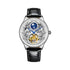 Mark Fairwhale SORIONI Obsidian Frame – Black dial moon phase automatic watch for men, sleek 11mm profile with butterfly clasp