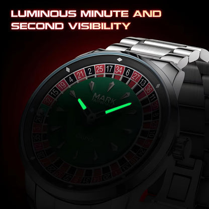Mark Fairwhale ROULEX Emerald Roulette – Green-accented luxury men&